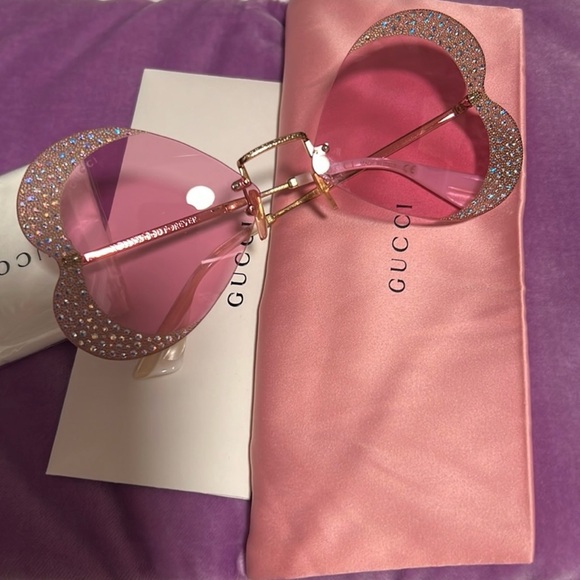 Gucci Butterfly Glasses